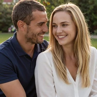James and Olena - a real couple who met on Beautiful Brides