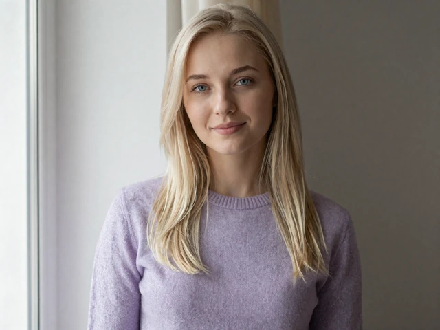 Young Slavic woman with fair skin and light eyes showcasing natural beauty standards of Eastern Europe