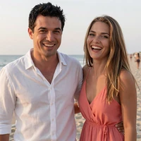 Brian and Viktoria - a real couple who met on Beautiful Brides