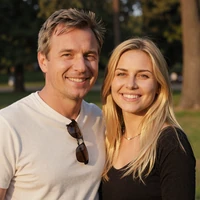 James and Olena - a real couple who met on Beautiful Brides