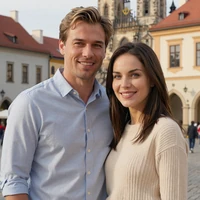 Michael and Agnieszka - a real couple who met on Beautiful Brides