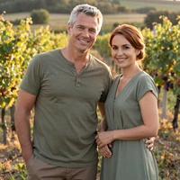 David and Irina - a real couple who met on Beautiful Brides