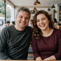 Robert and Natalia - a real couple who met on Beautiful Brides